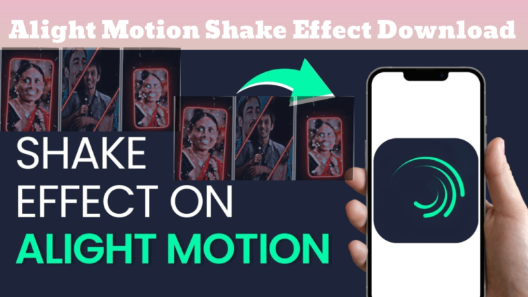 Alight Motion shake effect