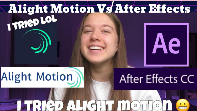 Alight Motion Vs After Effects